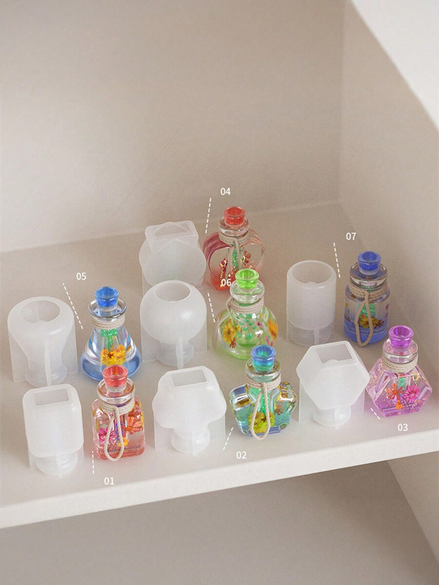 MultiShaped Silicone Molds Resin Casting Molds For DIY Home Decor