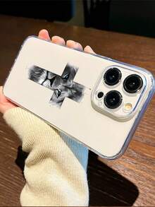 1 Ốp lưng điện thoại TPU trong suốt chống sốc toàn thân chống vân tay có họa tiết chữ thập và sư tử tương thích với iPhone - Nhiều màu - Xem 3