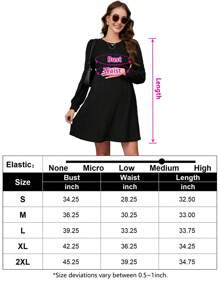 Lxt-Maternity Sweater Dress Long Sleeve Bodycon Dresses Pregnancy Baby Shower - Hồng - Xem 6