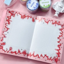 Bộ nhãn dán sổ lưu niệm - Viền trang trí, mây, vật liệu nền mứt cho sổ ghi chép và đồ thủ công tự làm - Tròn - Xem 6