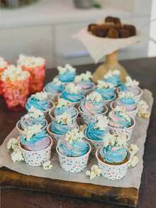 36 chiếc, Cốc giấy nướng chấm bi, ba loại hộp đựng thực phẩm, bánh, bánh mì, món tráng miệng, kem, hộp đựng thực phẩm, cốc giấy đóng gói, tiệc ngày lễ, cốc giấy đóng gói bánh ngày lễ, hộp đựng thực phẩm - Nhiều màu - Xem 3