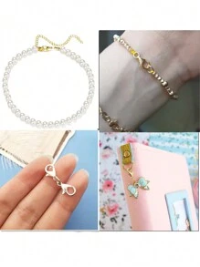 200pcs Stainless Steel Split Ring Connectors For Jewelry Making DIY Findings O-Ring Wholesale