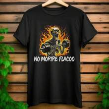 PLAYERA GYM CALACAS CHIDAS CALAVERAS CHIDAS UNISEX STREET MODA POP URBAN 23 - Negro - Ver 1