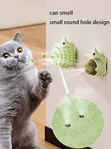 1pc Original New Cat Toy Hedgehog Scratcher Teeth Grinding Licking Fun Catnip Ball Cat Toy