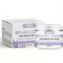 Urea Cream 42% With 2% Salicylic Acid, Tea Tree Oil, Shea Butter, Aloe Vera - For Body,Feet, Hands, Heels, Elbows, Knees Urea Body Cream - Lavender + Avocado Urea Cream - View 2