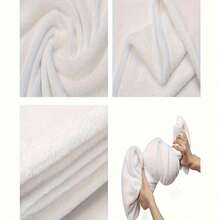 Chăn Giáng sinh bằng vải nỉ, quà tặng ngày lễ, thảm chùi chân thấm hút hình chữ nhật bằng polyester hiện đại, thích hợp sử dụng tại phòng khách và gia đình - Nhiều màu - Xem 6