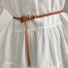 1 件女式复古风格装饰腰带，适合连衣裙、外套、夹克、牛仔裤穿着 - 彩色 - 查看 8