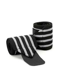 1 Striped Polyamide Sports Wristband, High Elasticity And Adjustable To Prevent Sprains