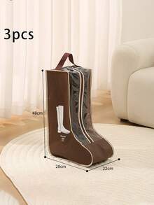 1 件优质防尘防潮鞋子收纳袋,适用于运动鞋和靴子 - 防护、透气、节省空间 - 非常适合旅行、衣柜整理和鞋子保护正装裤子鞋子牛仔裤靴子裙子 - 彩色 - 查看 25