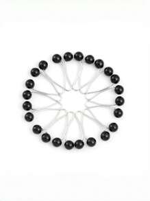 12 Stück/Set Kopftuch Clips, Kopftuch Pins, Schal Accessoires, Schal Schnalle, Kopftuch Clips, Kunstperle Schal, Clips Frauen Brosche