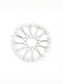 12 Stück/Set Kopftuch Clips, Kopftuch Pins, Schal Accessoires, Schal Schnalle, Kopftuch Clips, Kunstperle Schal, Clips Frauen Brosche