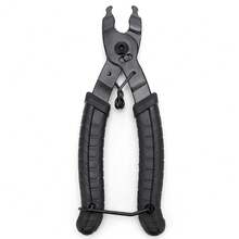 1pc Bicycle Chain Breaker Tool Pliers Chain Cutter Chain Ruler Quick Release Buckle Magic Link Removal Pliers Tool - Black - View 9