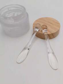 3 chiếc thìa trộn mỹ phẩm, thìa trộn kem mặt nạ bùn, dụng cụ làm đẹp tự làm, con lăn thấm hút, dụng cụ trang điểm mặt - Nhiều màu - Xem 2