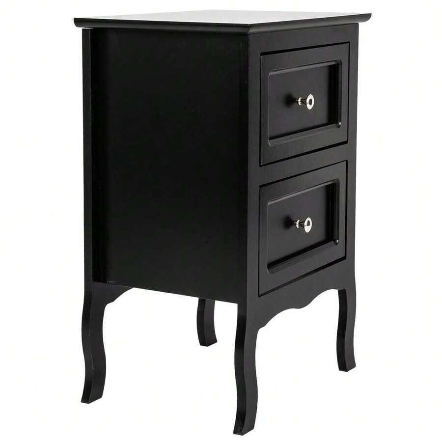 Ktaxon Removed. 2024 Wooden Nightstand. End Side Table. Bedroom Storage
