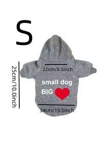 1 件秋冬季宠物休闲运动衫，适合泰迪、小型犬、猫、比熊犬、柯基犬幼犬（多色） - 灰色 - 查看 10