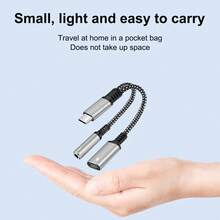 1 个二合一 10W 充电音频适配器，USB C 转 3.5 毫米 + Type-C 耳机插孔适配器兼容 iPhone 16/15/iPad Pro/// - 彩色 - 查看 5