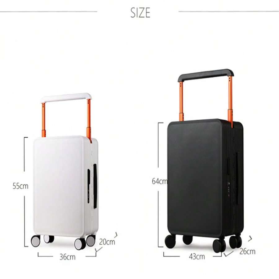 Wide Trolley Suitcase Universal Wheel Niche Light Luxury Convenient 20
