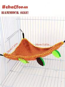 有趣的大老鼠攀爬搖擺玩具套裝-倉鼠吊床，松鼠鑽孔管，蜜獾枝葉！ - 彩色 - 查看 5