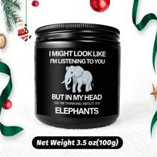 1 Nến thơm hương hoa oải hương Quà tặng Giáng sinh vui vẻ cho phụ nữ Đàn ông Đồng nghiệp của cô ấy Ảnh ghép Đồng nghiệp Công ty văn phòng Trò chơi trao đổi voi trắng hài hước Trò đùa chơi chữ Cây thiết yếu ngày lễ Bí mật Trang phục ông già Noel Tất làm đầy Quà tặng - Nhiều màu - Xem 14