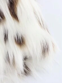 女士长袖蓬松休闲夹克，简约设计，适合日常穿着 - 彩色 - 查看 5