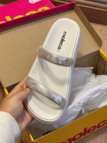 Women's Papete Moleca Flip-Flop Sandal With 2 Straps 5507.101 Original - 白色 - 查看 2