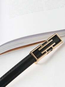 1 条女士几何图案时尚装饰腰带，适合牛仔裤、长裤 - A - 查看 6