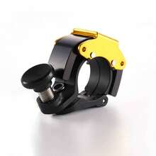 1 chuông xe đạp, chuông nhỏ 100 DB âm thanh trong trẻo và lớn cho tay lái 0,86-0,94 inch (22-24mm) - Còi xe đạp mini sáng tạo cho xe đạp điện và xe đạp leo núi - Nhiều màu - Xem 10