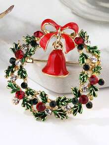 1 件圣诞可爱胸针吊坠时尚配饰，多功能服装装饰 - 胸針 - 查看 10