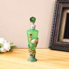 1 lọ đựng nước hoa/tinh dầu bằng kim loại và thủy tinh 25ml họa tiết chim công sơn mài tinh xảo, họa tiết chim công vẽ tay, lọ đựng tinh dầu trang trí, có thể tái sử dụng, thích hợp để trang trí nhà cửa và du lịch, món quà hoàn hảo cho phụ nữ và trẻ em gái - Nhiều màu - Xem 12