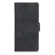 翻盖 PU 皮革钱包保护壳适用于 16 15 14 13 12 Mini 11 Pro X XS Max XR 8 7 Plus SE 5G 2022 2020，卡槽手机包保护壳适用于 Galaxy S24 S23 S22 S21 S20 FE S10 S9 S8 Note 20 Ultra 10 Plus A55 A35 A25 A15 A05 A54 A34 A24 A14 A04 A04E A73 A53 A33 A13 A72 A52 A42 A12 A71 A51 A21S A70 A50 A30 S A40 A20 A20E A10 4G 5G 支架手机壳 - 黑色 - 查看 18