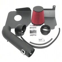 4"Intake Pipe With Air Filter For GMC / Chevrolet / Cadillac 2009-2014 V8 4.8L / 5.3L / 6.0L / 6.2L  Black - 1 - View 4