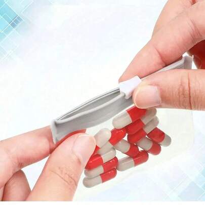 3 Túi đựng thuốc chống thấm nước, chống ẩm, màu sắc ngẫu nhiên