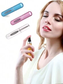 1 件 5ML 便携式可充电香水雾化器喷雾瓶，迷你可再填充香水喷雾器，适合旅行 - 彩色 - 查看 1