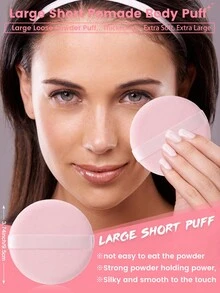 5/10/15/20/25 件化妆工具套装包括：1 个三角形粉扑 + 2 个水滴粉扑 + 2 个圆形粉扑 - 粉色 - 查看 8