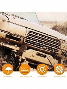 1pc LED Car Work Light, 6 LED Spotlight, 18W White Light Illumination, Car Driving Auxiliary Lighting, High Brightness Lamp - Work Light - View 6