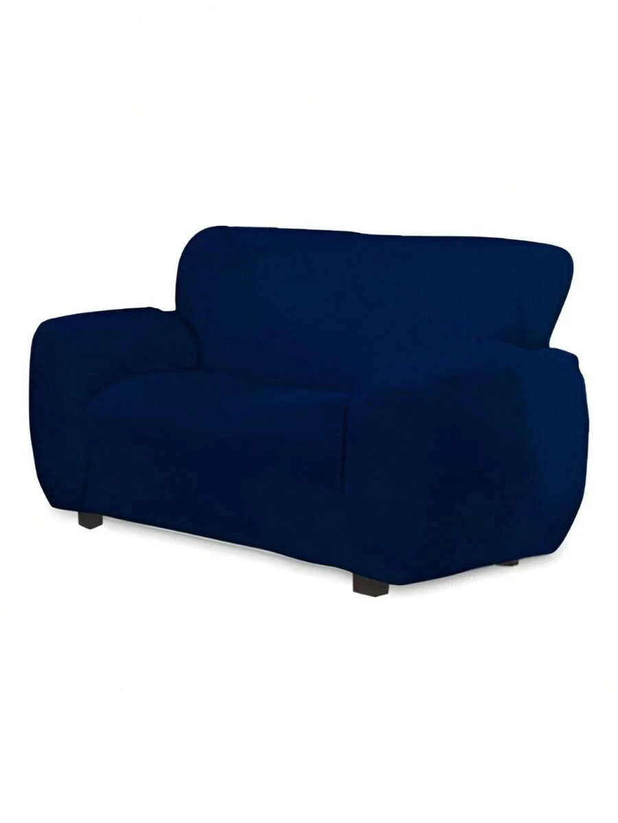 CAROLINA GOLD 2 SEAT Sofa Cover Navy Blue - 藍色 - 查看 1