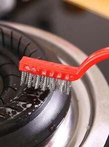 3入組,不銹鋼黃銅尼龍刷,家居清洗鍋子刷,洗碗刷,爐灶刷,廚房配件,廚房電器,廚房小工具,廚房用品,廚房器具