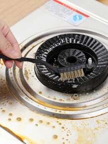 3入組,不銹鋼黃銅尼龍刷,家居清洗鍋子刷,洗碗刷,爐灶刷,廚房配件,廚房電器,廚房小工具,廚房用品,廚房器具