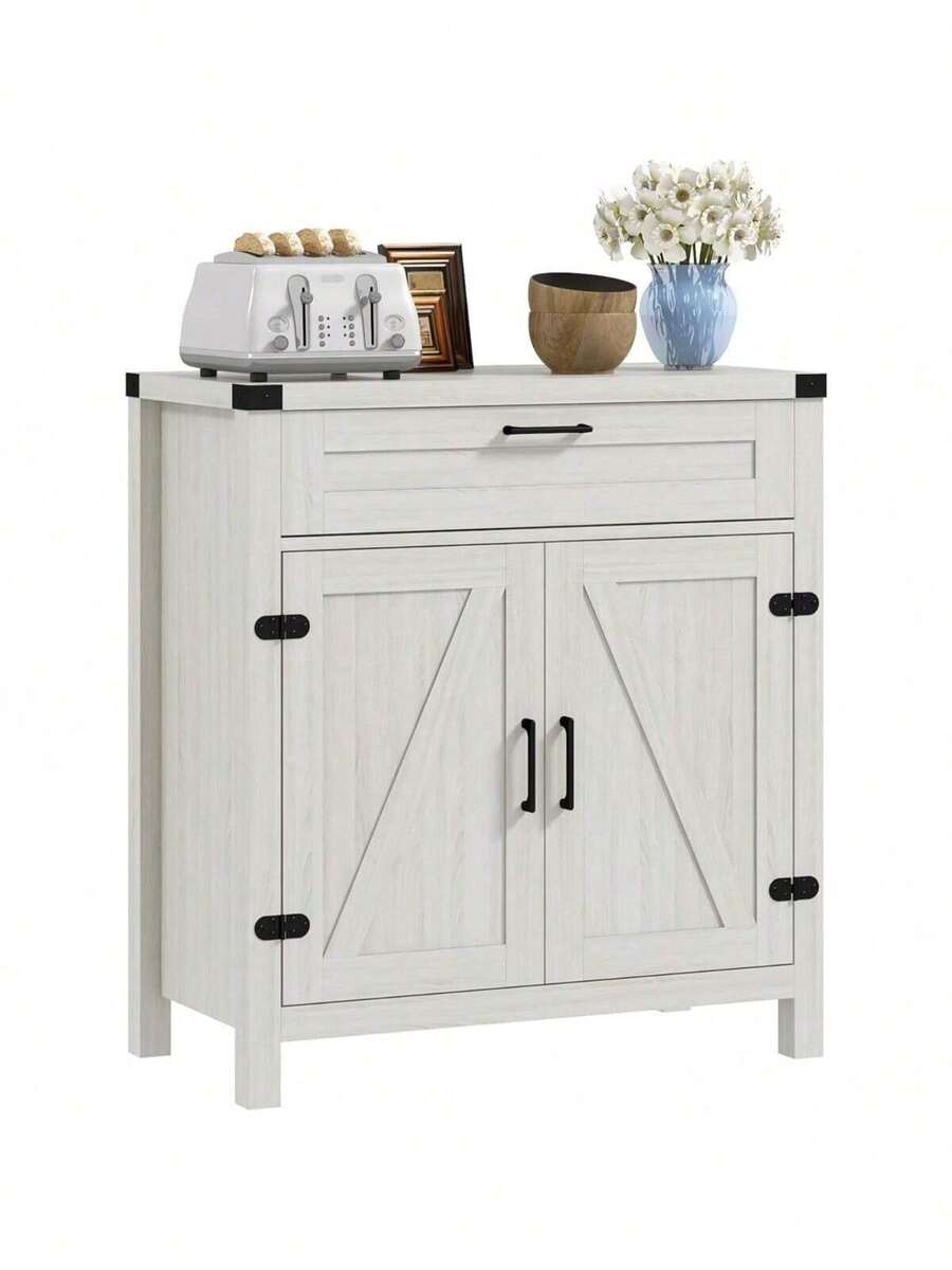 Sideboard Buffet With Storage Drawer, Modern Farmhouse Kitchen