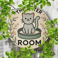 8"X8" 复古风格金属墙饰，耐用的金属墙饰，适合家庭、酒吧、咖啡厅和车库，适合家庭、酒吧、咖啡厅和户外装饰。金属墙饰是完美的选择 | 理想的节日礼物。孔图案样式是随机的。 - 彩色 - 查看 8