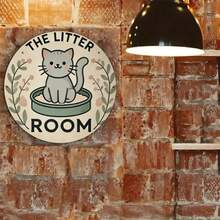 8"X8" 复古风格金属墙饰，耐用的金属墙饰，适合家庭、酒吧、咖啡厅和车库，适合家庭、酒吧、咖啡厅和户外装饰。金属墙饰是完美的选择 | 理想的节日礼物。孔图案样式是随机的。 - 彩色 - 查看 5