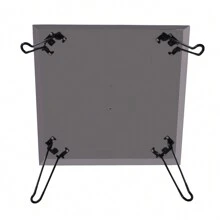 SENDERPICK Pushes Heat Down And Out, Stainless-Steel With Carrying Handle Outdoors Fire Pit Heat Deflector, - Silver - View 4