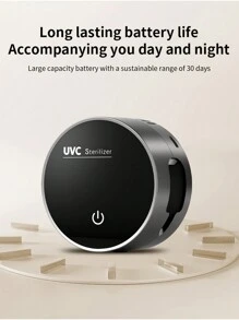 1个自动紫外线牙刷消毒器，浴室牙刷消毒器，USB充电壁挂式牙刷架，带热风烘干和自动消毒功能，2个牙刷槽，家用牙刷消毒清洁器，浴室收纳，浴室配件 - 彩色 - 查看 8