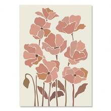 1 件花卉市场马蒂斯墙面艺术帆布画北欧海报和印刷品抽象植物墙画适用于客厅装饰无框架 - 彩色 - 查看 29