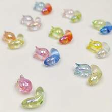 20 hạt lá tulip acrylic nhiều màu/gói, vật liệu làm đồ trang sức tự làm thích hợp cho hoa tai, vòng tay, vòng cổ, móc điện thoại, móc chìa khóa - Nhiều màu - Xem 2