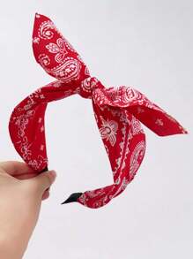 1 件装 女士 杏仁花 涤纶 时尚 街头 头带 四季 发饰 可爱 - 彩色 - 查看 8