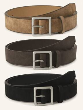 1 pieza Cinturón ajustable de estilo retro con hebilla clásica para adolescentes y adultos, verano, escuela, otoño, Halloween