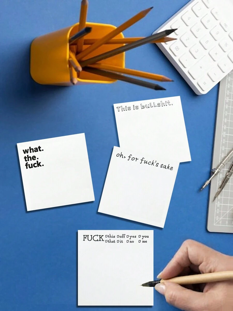 Giấy ghi chú vui nhộn, Giấy nhớ, Giấy nhớ, Văn phòng phẩm cho trẻ em, Giấy tự dính - Nhiều màu - Xem 1