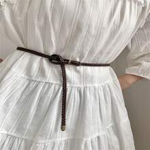 1 件女式复古风格装饰腰带，适合连衣裙、外套、夹克、牛仔裤穿着 - 彩色 - 查看 9