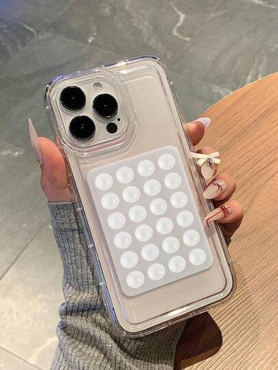 返校支架 3D 吸盘气囊手机壳 适用于 15 16 16plus 16Promax 15 15plus 15Pro 14Promax 14Pro 14plus 14 13Promax 13Pro 13 12 11 XR 防水防震防摔防刮